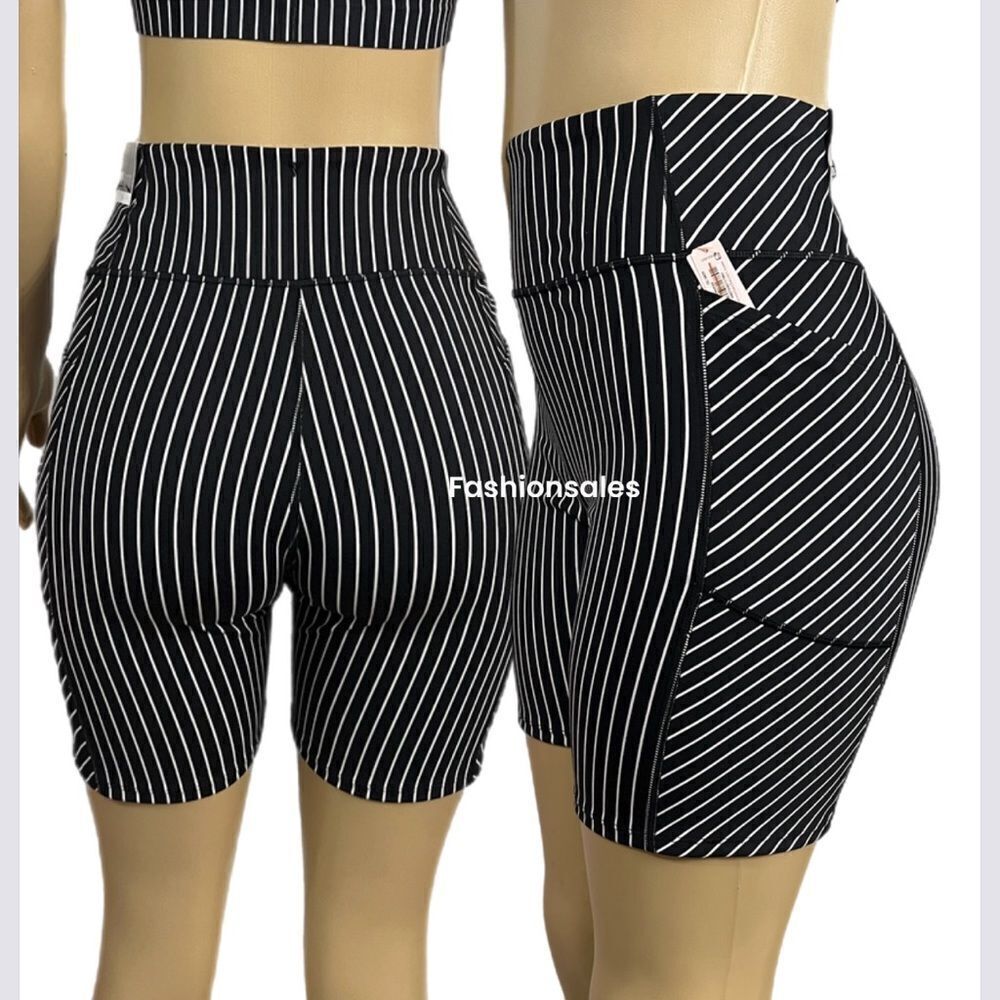 Victoria’s Secret Flow on Point Soft High Rise Pocket 7”Bike Shorts black 16